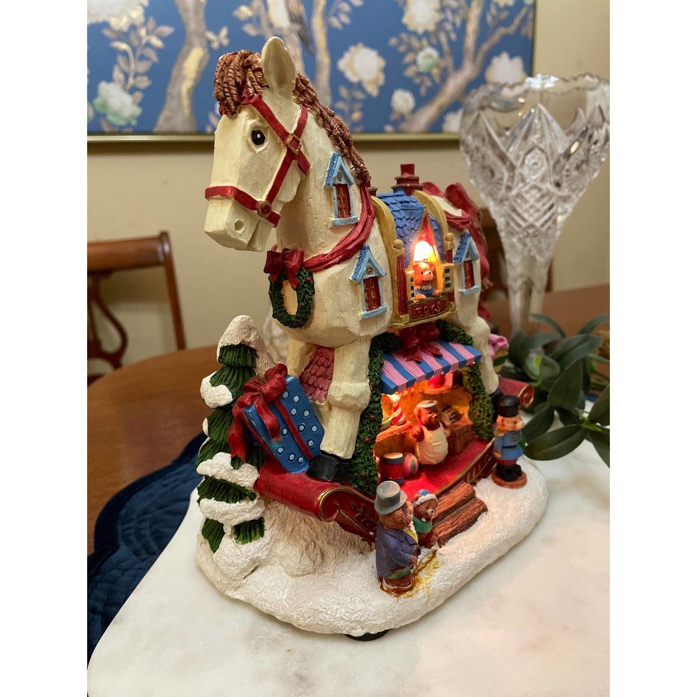 Vintage Rocking Horse Collectible